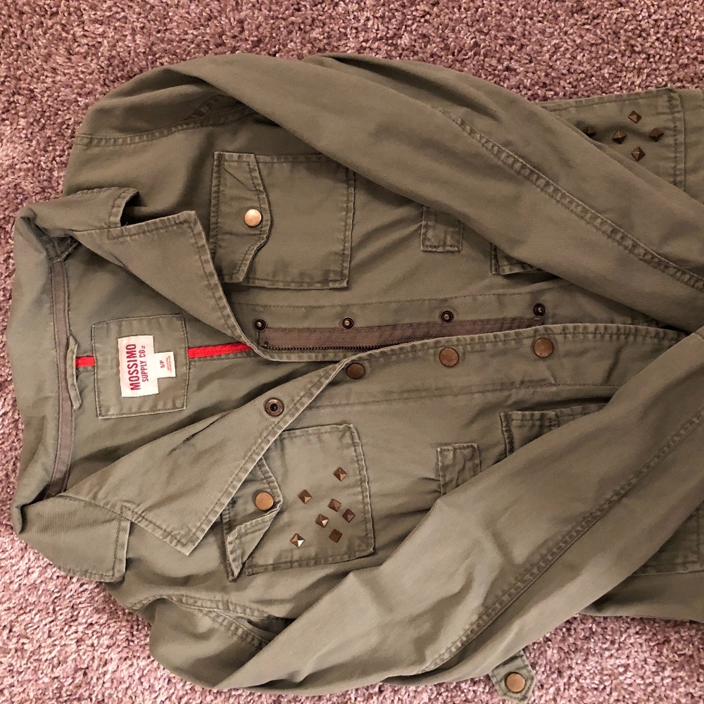 mossimo military style jacket